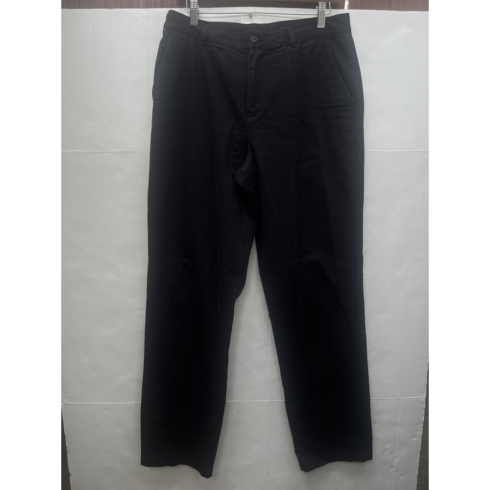 Lauren Ralph Lauren Casual Chino Black Pants‎ Women's 8💯 Cotton